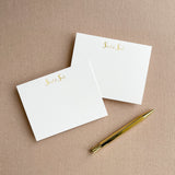 Business Notecards with Logo